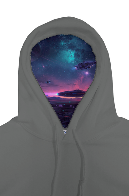 Planet517 Classic Graphic Pullover Hoodie