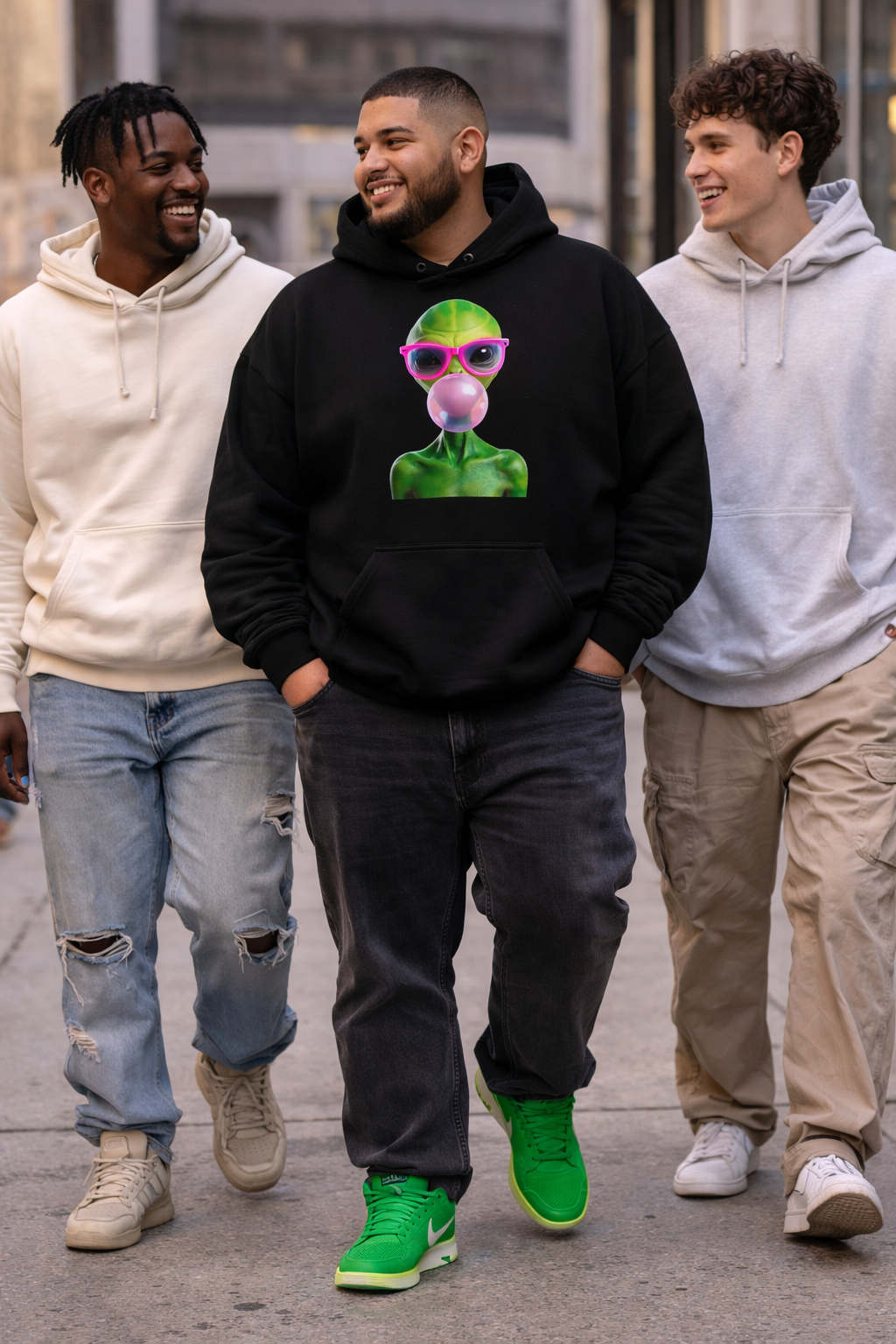 LunaPop Classic Graphic Hoodie